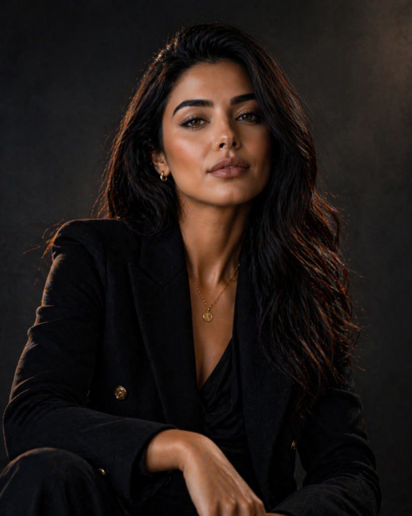 Cinematic Portrait Prompt – Editorial Fashion Stilinde Lüks ve Etkileyici Portre