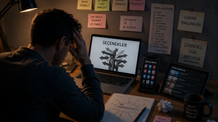 Bilişsel Yük: 7 Nedende Zihnimiz Neden Kilitleniyor?
