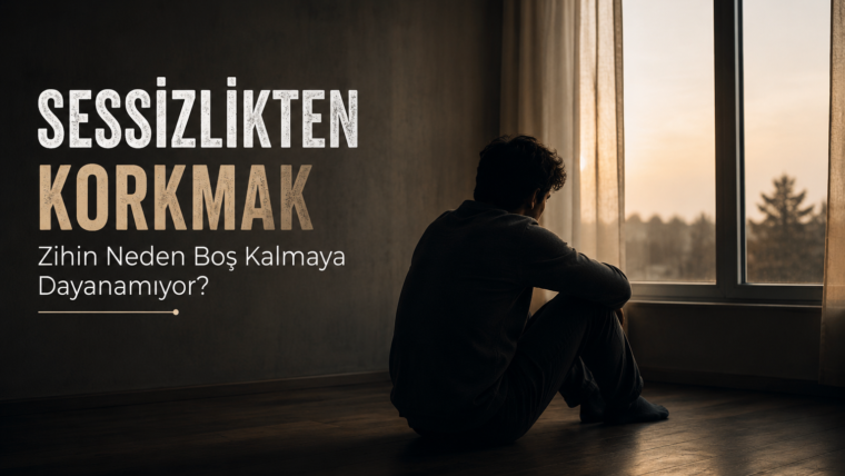 Sessizlikten Korkmak: Zihin Neden Boş Kalmaya Dayanamıyor? 7 Psikolojik Neden